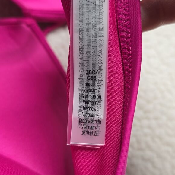 1312 NWT Victoria's Secret Swim Essential Bombshell Add-2-Cups Push-Up 38C - Picture 4 of 6